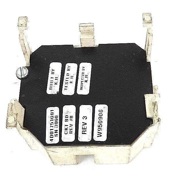 WESTINGHOUSE WBELL, MODEL: A, STYLE NO: 4D01751G01 BELL ALARM