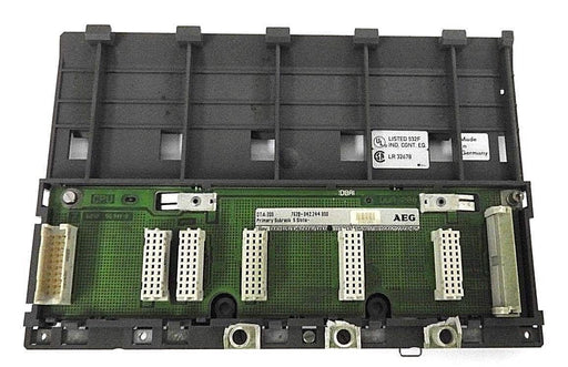 AEG MODICON DTA 200 7628-042.244800 SUBRACK SECONDARY 5SLOT REV. 10