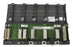 AEG MODICON DTA 200 7628-042.244800 SUBRACK SECONDARY 5SLOT REV. 10