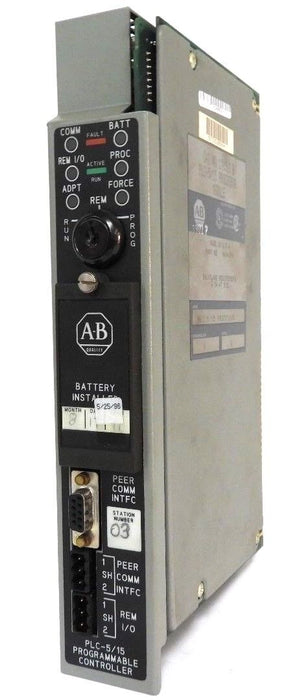 ALLEN BRADLEY 1785-LT B PLC 5/15 PROCESSOR MODULE SER. B, REV. H - REPAIRED