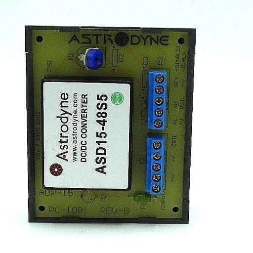NEW ASTRODYNE ADP-15, PC-1081 REV. B DIN-RAIL MOUNTING SOCKET W/ ASD15-48S5