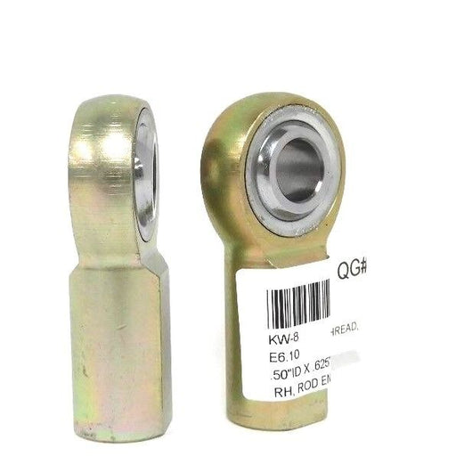 LOT OF 2 NEW AURORA KW-8 FEMALE ROD END BEARINGS KW8, .50'' ID X .625'' W