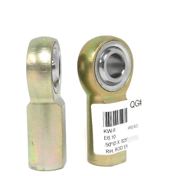 LOT OF 2 NEW AURORA KW-8 FEMALE ROD END BEARINGS KW8, .50'' ID X .625'' W