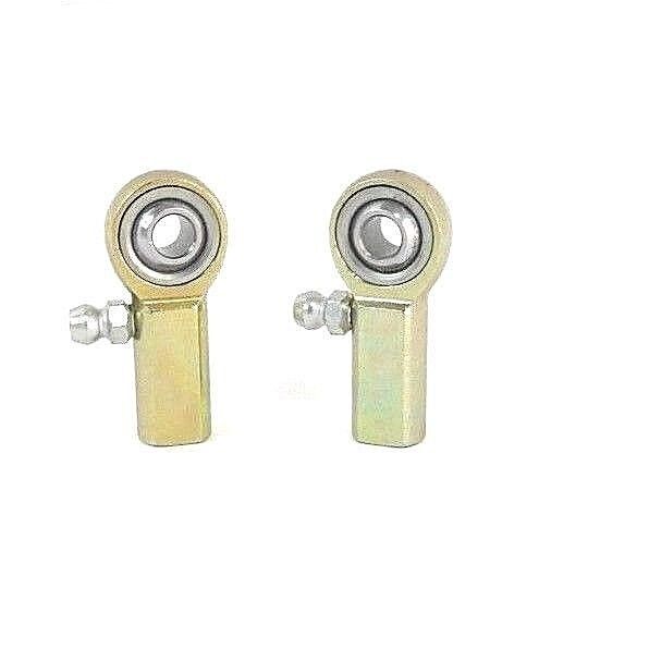 LOT OF 2 NEW AURORA MW-4Z FEMALE RH ROD END MW4Z, .250'' ID, 1/4-28 THREAD