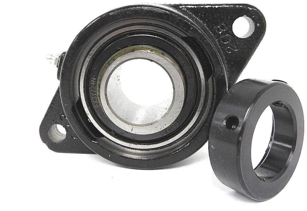 NIB REXNORD FX3Y224N BEARING FLANGE MOUNT 2BOLT 1-1/2IN BORE