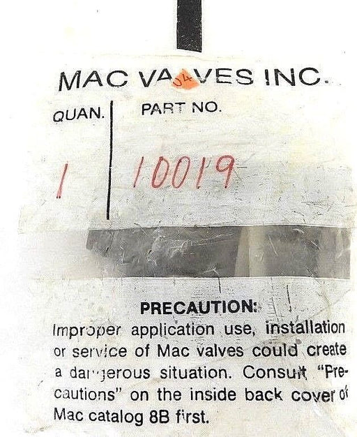 NEW MAC 10019 VALVE REPAIR C-FRAME/ARMATURE ASSEMBLY 4100E SERIES