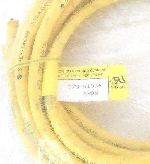 LOT OF 2 NEW TPC WIRE & CABLE 81036 FEMALE CABLE 6M 3-POLE DC