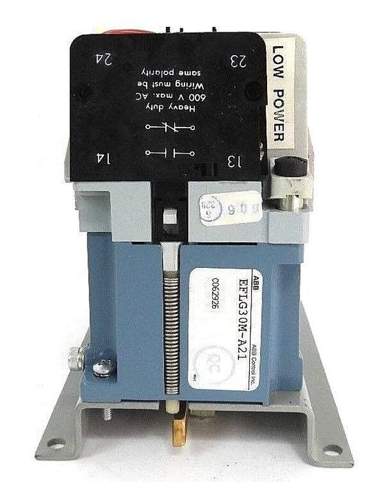 NIB ABB EFLG30M-A21 SPEC. DUTY MI CONTR. 120/60, EFLG30, EFLG-30-RP, EFLG-30-CK