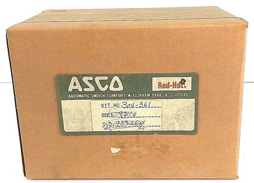 FACTORY SEALED ASCO 304-361 REBUILD KIT 8210, 304361