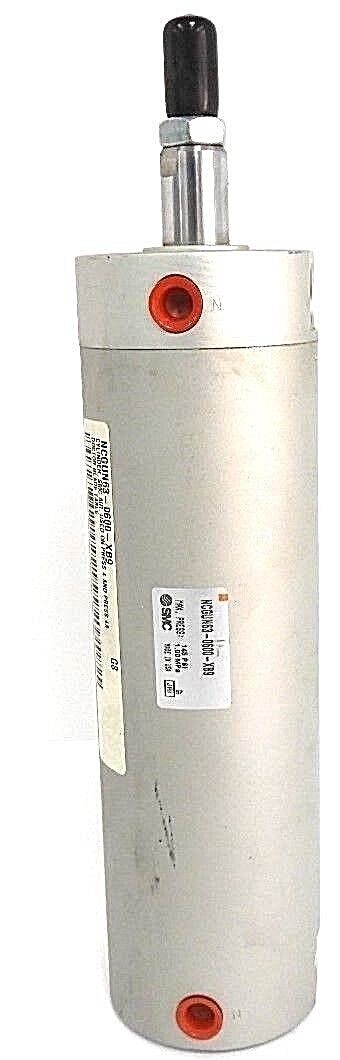 NEW SMC NCGUN63-0600-XB9 AIR CYLINDER MAX. PRESS: 145 PSI, 1.00 MPA
