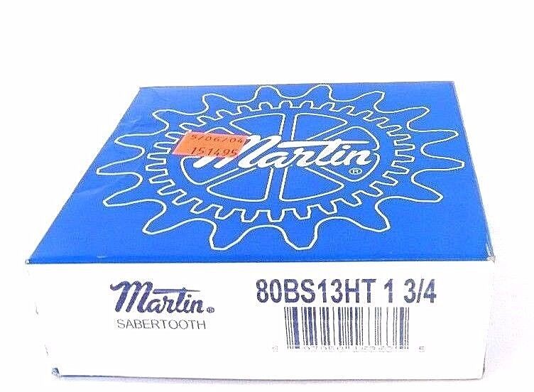 FACTORY SEALED MARTIN 80BS13HT 1 3/4 SABERTOOTH SPROCKET 80BS13HT134