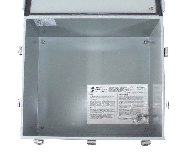 NIB HAMMOND 1414N4PHO10 ENCLOSURE JUCTION BOX 1414N4PH010, 16.0H X 14.0W X 10.0D