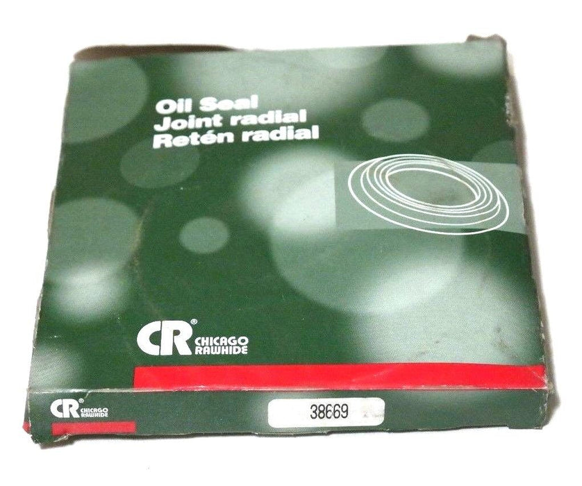 NIB CHICAGO RAWHIDE 38669 OIL SEAL 3.9'" X 4.865" CRWH1-R