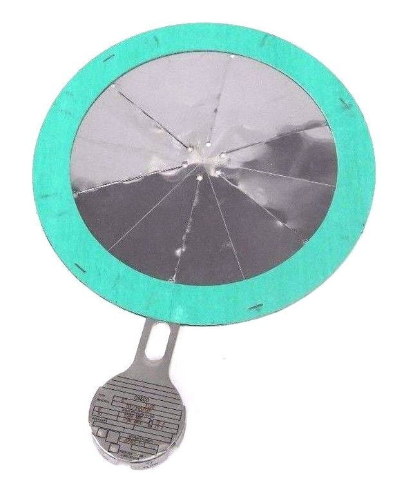 NIB OSECO TYPE: FLCO, MATERIAL: TEF/316/TEF, RUPTURE DISK 8", 30085-1