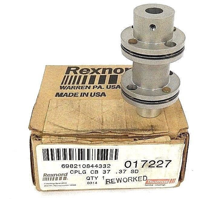 NIB REXNORD THOMAS 017227 COUPLING 698210844332, CPLG CB 37 .37 SD