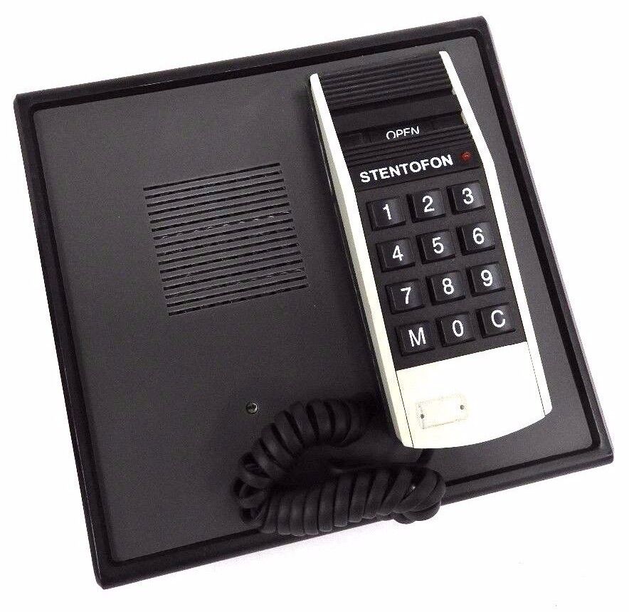 NIB STENTOFON 6034-2096 PHONE IPC TURRET STATION 1369004, A100D03168