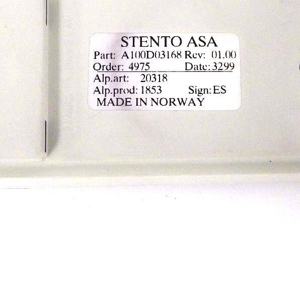 NIB STENTOFON 6034-2096 PHONE IPC TURRET STATION 1369004, A100D03168