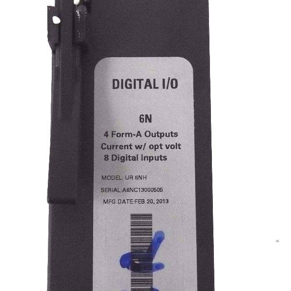 NIB GE MULTILIN UR6NH DIGITAL I/O MODULE FIRMWARE: A09MA504.000 W/ 1866-0002-C7