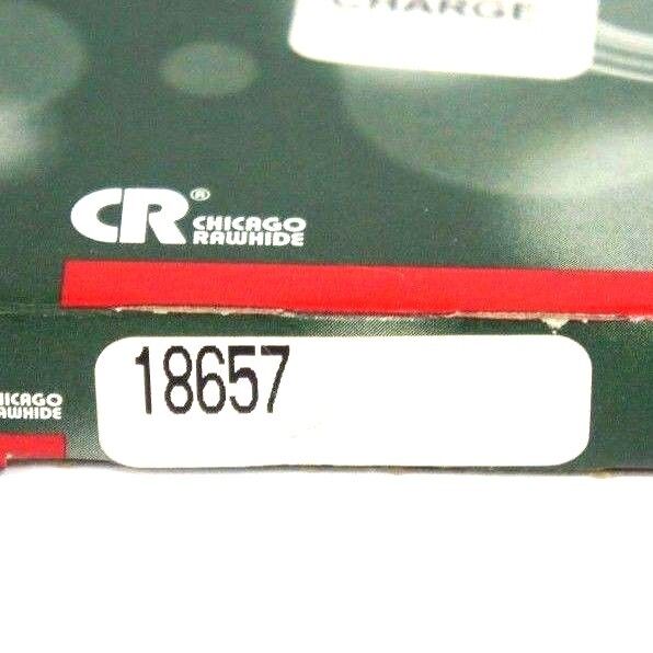 LOT OF 2 NIB CHICAGO RAWHIDE 18657 OIL SEALS 1.8750" X 2.7500" X 0.3125"