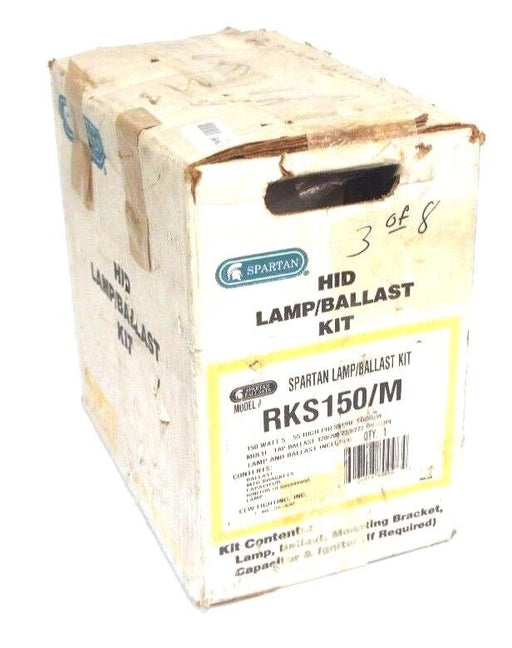 NIB SPARTAN RKS150/M BALLAST/LAMP KIT 120/208/240/277V BALLAST 150WATT