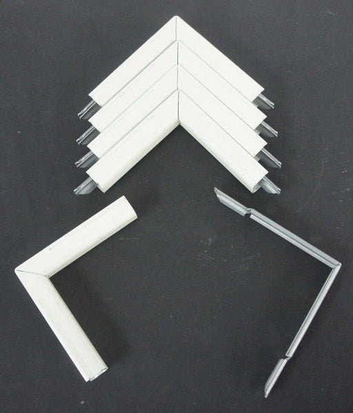 LOT OF 5 NIB WIREMOLD COMPANY V517 IVORY INTERNAL ELBOWS