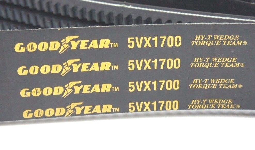 NEW GOODYEAR 5VX1700 ULTRA-V COG V-BELT 2-3/4" WIDTH
