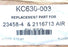 NEW GENERIC KC630-000 REPLACEMENT COMPRESSOR AIR FILTER 17" HEIGHT X 9" WIDTH
