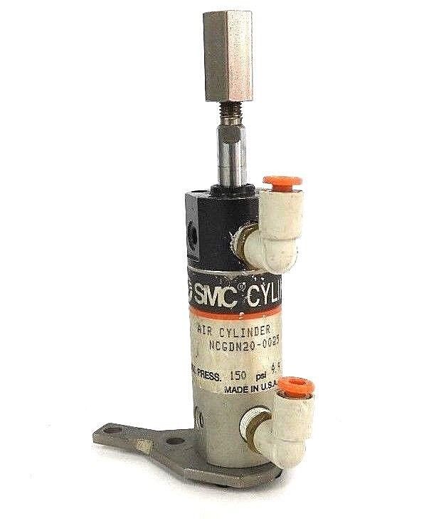 SMC NCGDN20-0025 AIR CYLINDER NCGDN200025 MAX. PRESS. 150 PSI