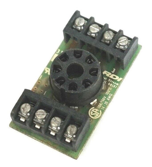 RDI 318BR RELAY BASE 10A, 150V