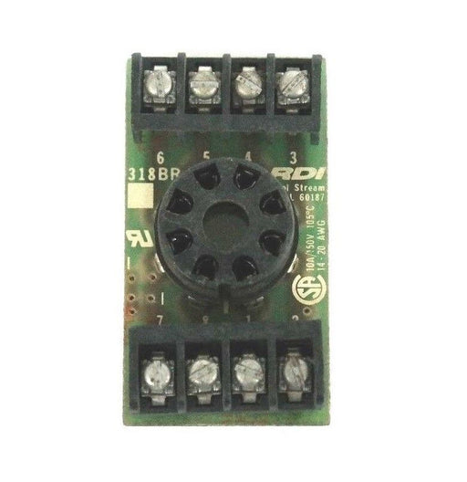 RDI 318BR RELAY BASE 10A, 150V