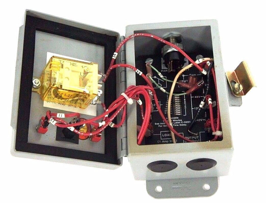 BIJUR D-3940 PRESSURE MONITOR W/ D-3677 MODULE TIME DELAY & RR2BA-US RELAY