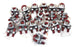 LOT OF 18 NEW CROSBY CLIPS G-450 WIRE ROPE RED-U-BOLT 1" STK# 2001653