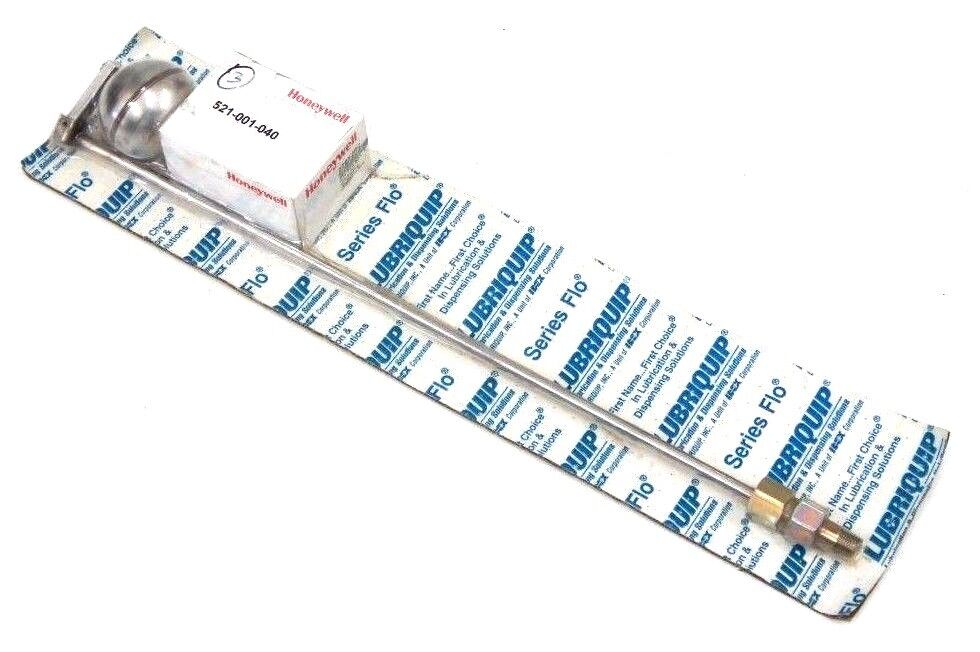 NEW LUBRIQUIP 521-001-040 LOW LEVEL SWITCH W/ HONEYWELL BZE6-2RQ LIMIT SWITCH