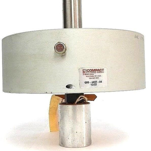 NEW COMPACT Q98-4442-A4 PANCAKE CYLINDER, CHUCK, 6" X 1" TRAVEL W/ 1102-070-079