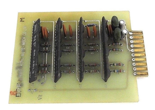 KOYO AUTO-MECH CO LTD. BPF 129110 BOARD W/ NF CORP SR-4BL2 FILTER RESISTOR