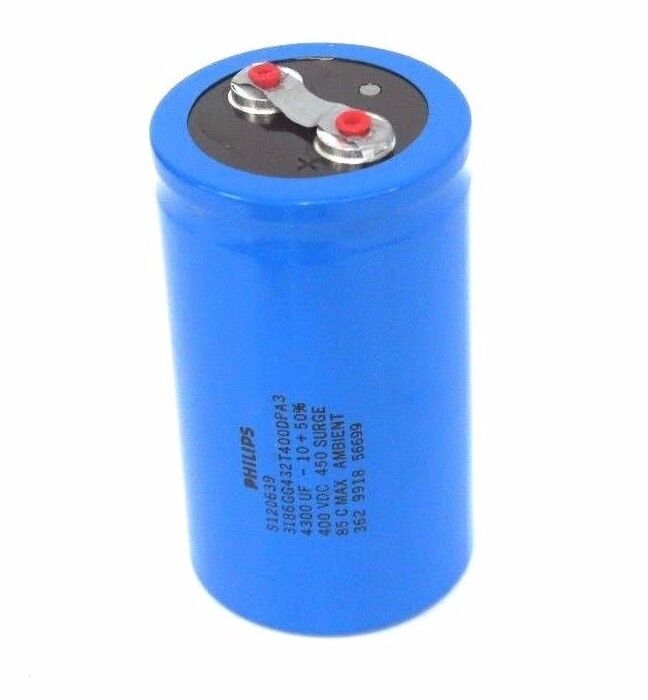 NEW PHILIPS S120639 CAPACITOR 400VDC, 450 SURGE, 3186GG432T400DPA3
