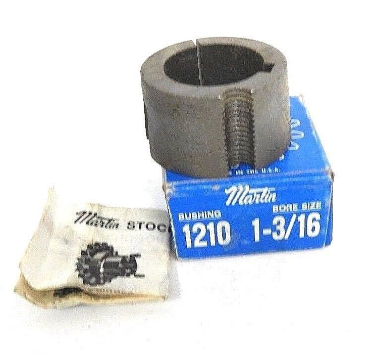 NIB MARTIN 1210-1-3/16 BUSHING TAPER LOCK 1-3/16IN BORE