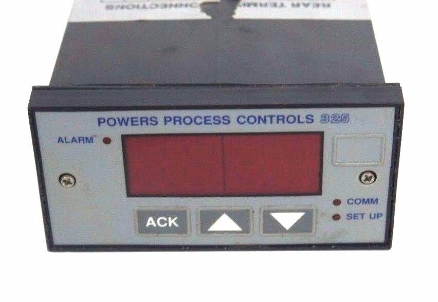 POWERS PROCESS CONTROLS 325-C000 DIGITAL TEMP. CONTROLLER 300 SERIES F/W 9.0