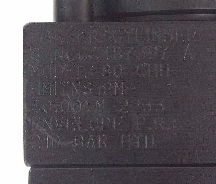 NEW PARKER 80 CHHHMITNS19M 40.00 M 2233 CYLINDER SERIES HMI 210 BAR