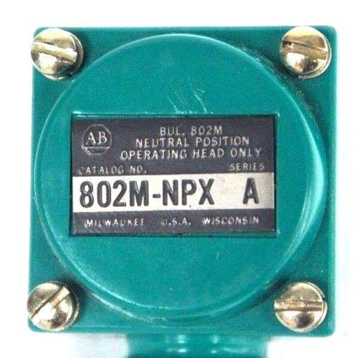 ALLEN BRADLEY 802M-NPX OPERATING HEAD SER A, 802MNPX