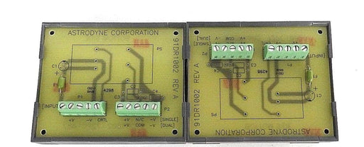 LOT OF 2 NEW ASTRODYNE CORP. 91DR1002 REV. A DIN-RAIL MOUNTING SOCKETS