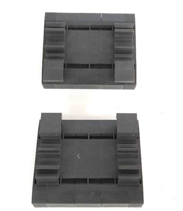 LOT OF 2 NEW ASTRODYNE CORP. 91DR1002 REV. A DIN-RAIL MOUNTING SOCKETS