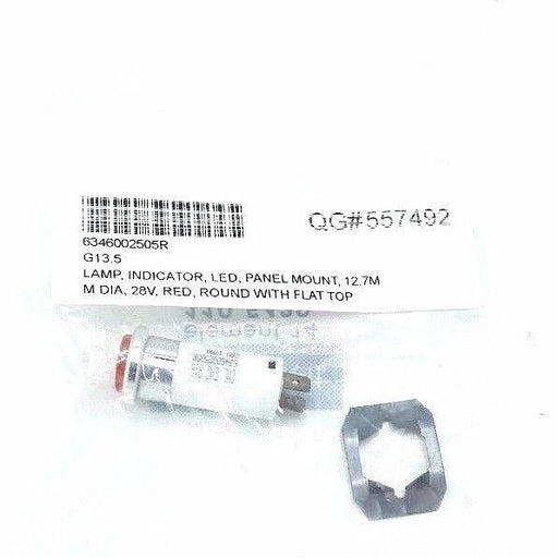 LOT OF 5 NEW FARNELL 110-5439 ELEMENT 14 INDICATOR LED RED 28V 17MA, 1105439