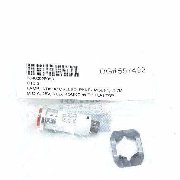 LOT OF 5 NEW FARNELL 110-5439 ELEMENT 14 INDICATOR LED RED 28V 17MA, 1105439