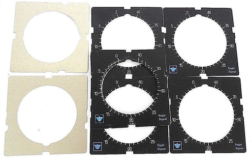 LOT OF 11 NEW EAGLE SIGNAL PAN1057 DIAL PLATES HZ172