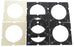 LOT OF 11 NEW EAGLE SIGNAL PAN1057 DIAL PLATES HZ172