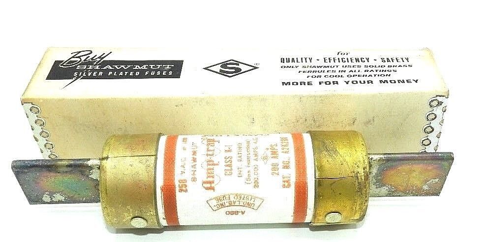 NIB FERRAZ SHAWMUT A2K200 AMP-TRAP CLASS K-1 FUSE 200 AMPS