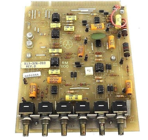 BURTON 513-326-003 CONTROL BOARD 513326003, REV. 0