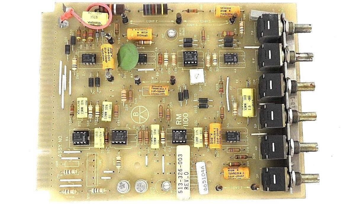 BURTON 513-326-003 CONTROL BOARD 513326003, REV. 0