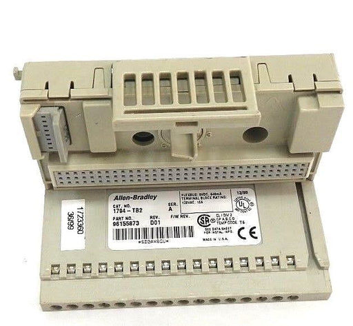 ALLEN BRADLEY 1794-TB2 FLEXBUS TERMINAL BASE SER. A, REV. D01, 96155873